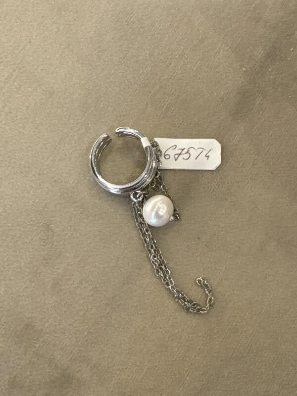 Pearl Chain Ring