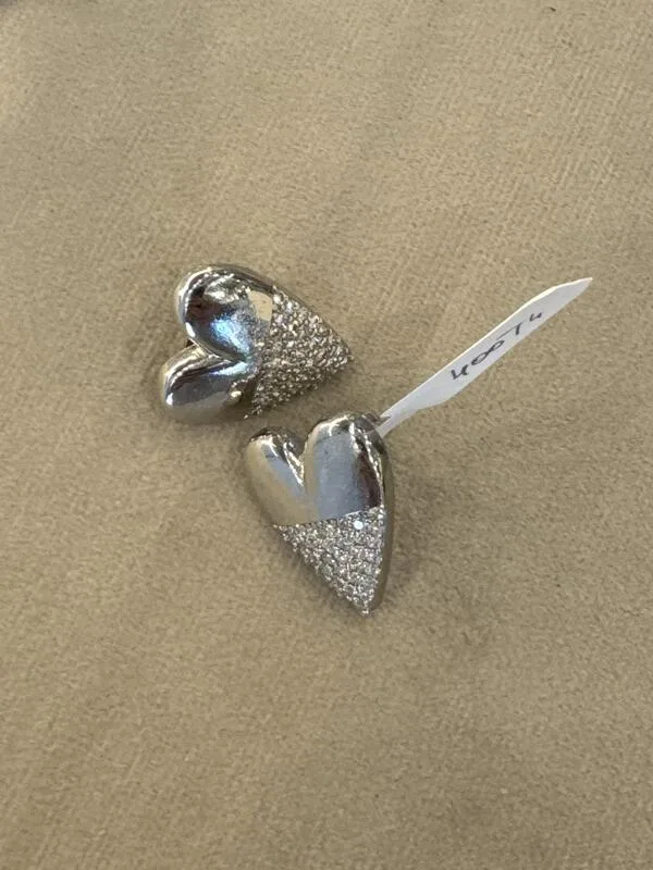 Heart Stone Earrings