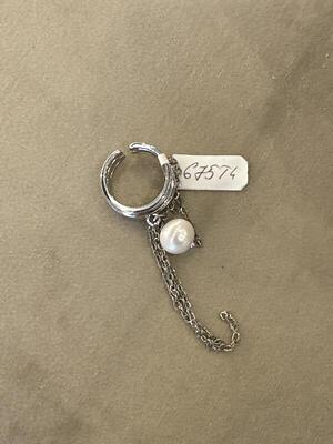 Pearl Chain Ring
