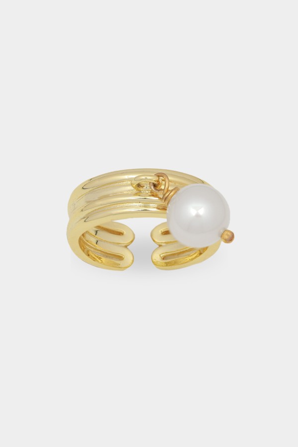 Altın İnci Yüzük