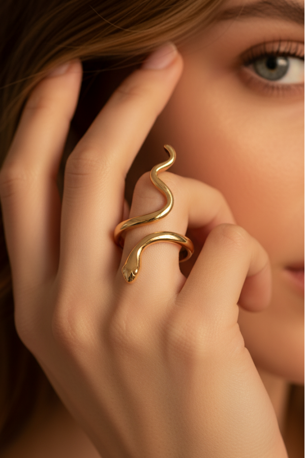 Altın Yılan Yüzük