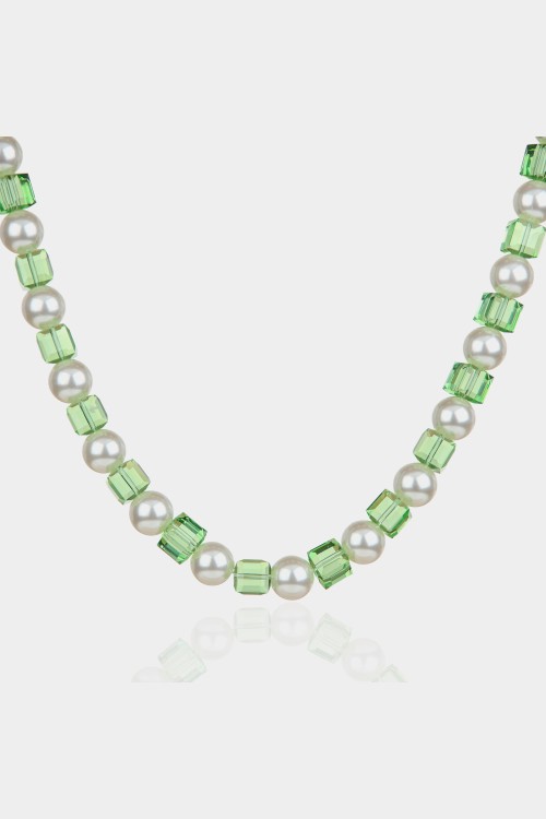 Lush Yeşil Senfoni Swarovski Kolye Lush Yeşil Senfoni Swarovski Kolye