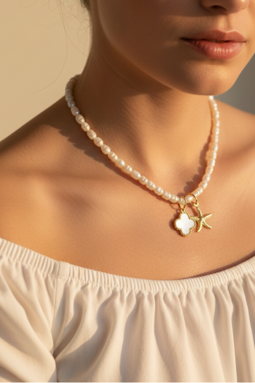 Okyanus Büyüsü İnci Kolye Okyanus Büyüsü İnci Kolye