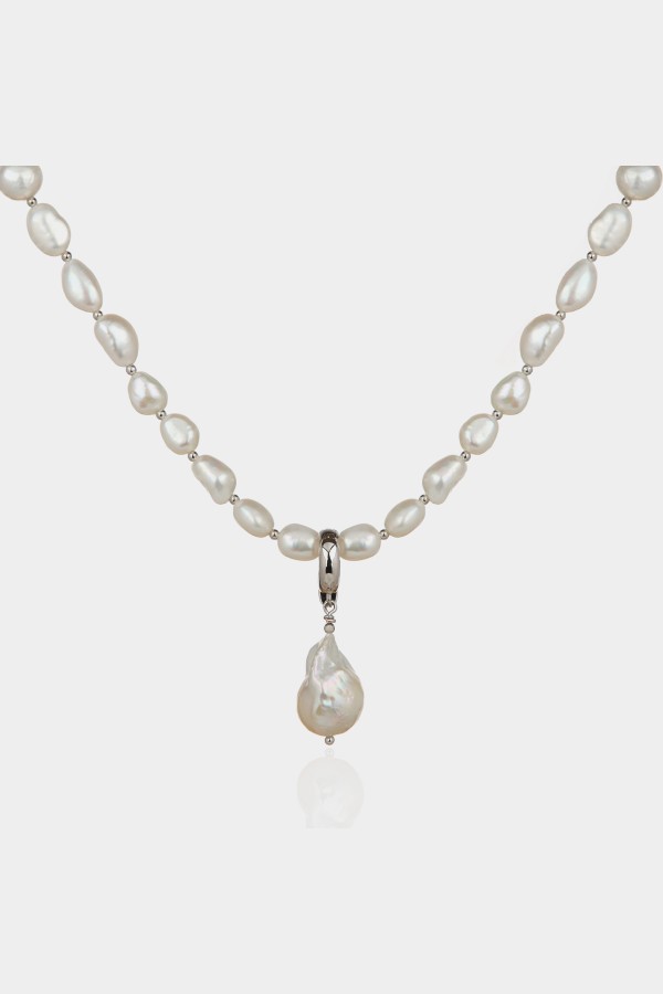 Barok İnci Damla Kolye