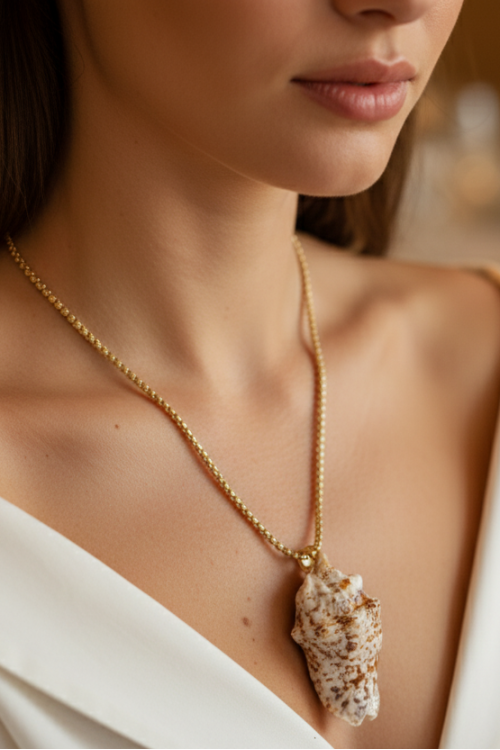 Luvlerry Deniz Kabuğu Kolye