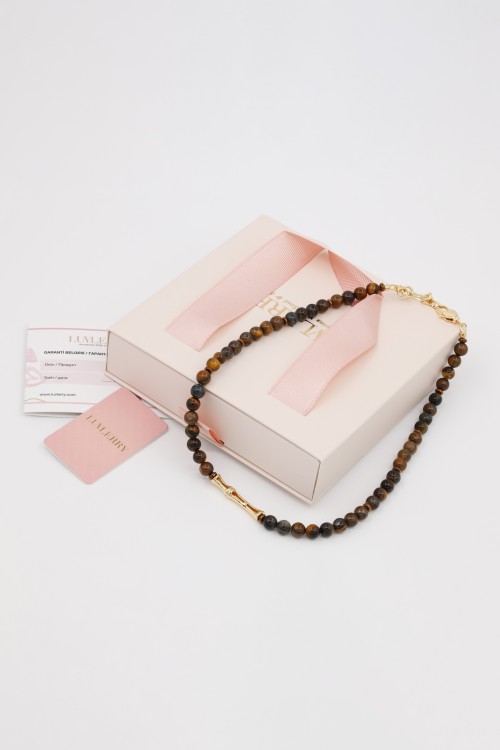 Brownless Doğaltaş Kolye