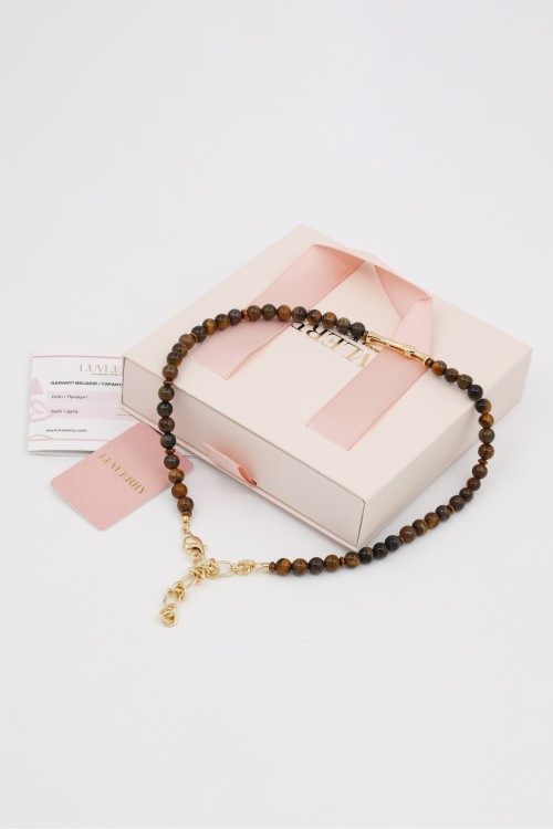 Brownless Doğaltaş Kolye