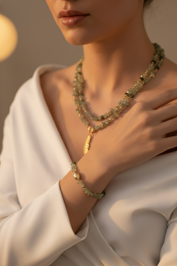 Jungle Doğal Taş Takı Seti