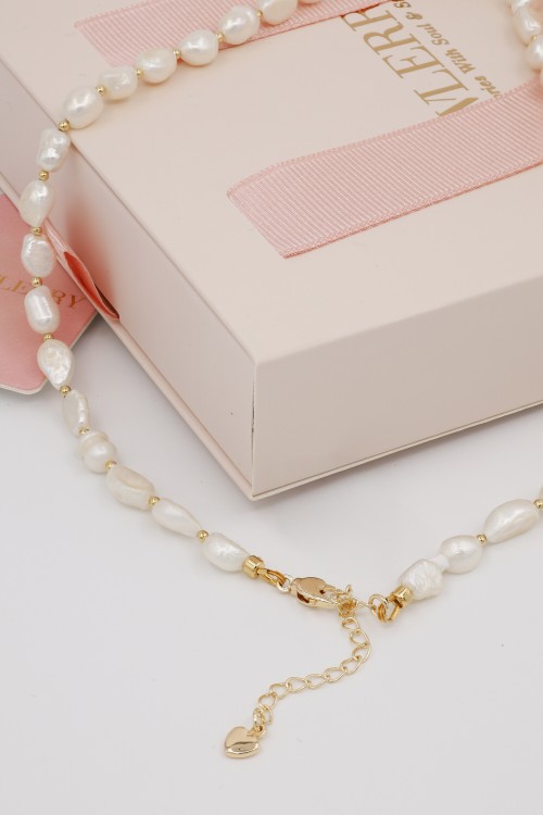 Luv Doğal İnci Kolye