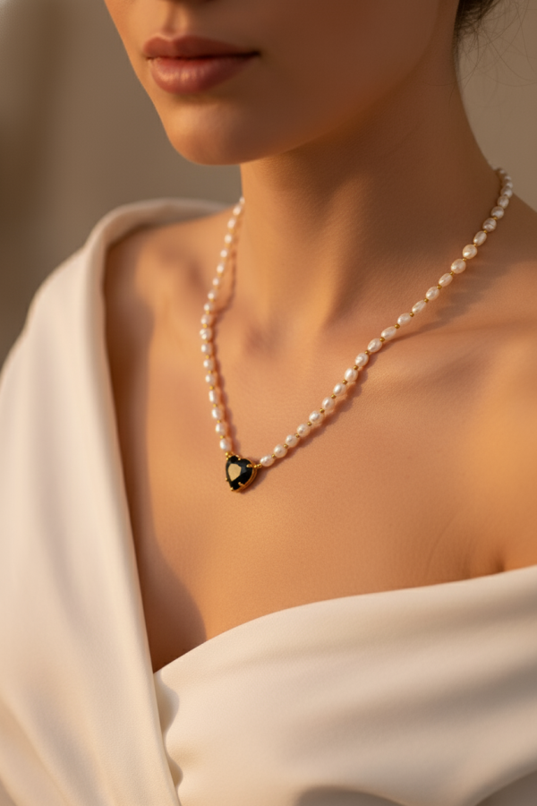 Luv Doğal İnci Kolye