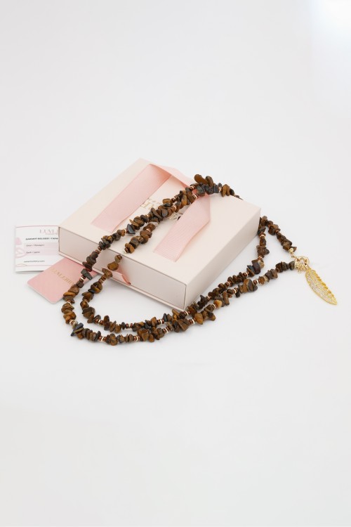 Nature Doğal Taş Kolye