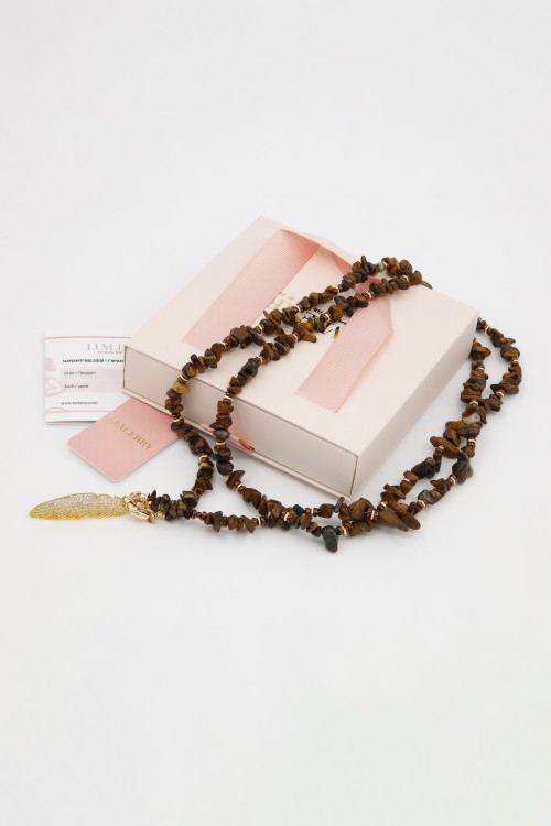 Nature Doğal Taş Kolye