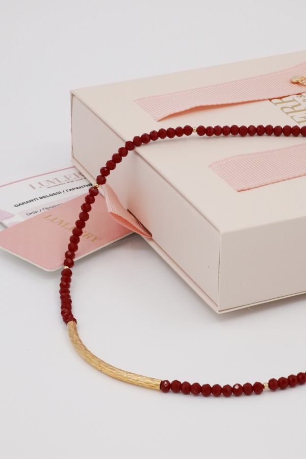 Reddy Doğal Taş Kolye