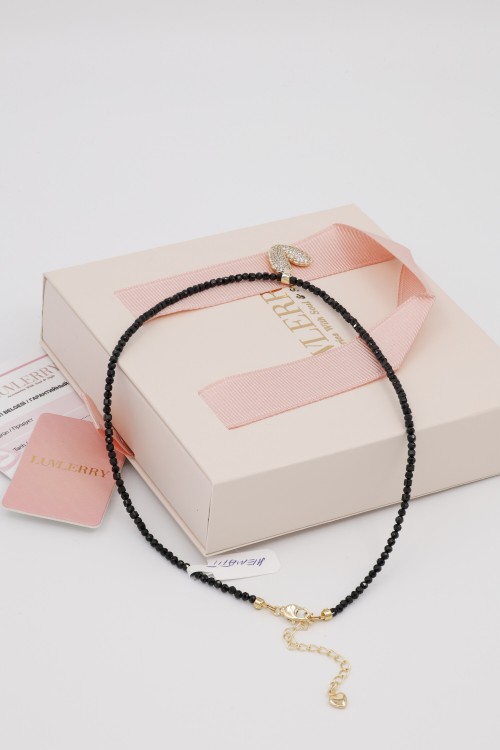 Spinal Zirkon Taşlı Kolye