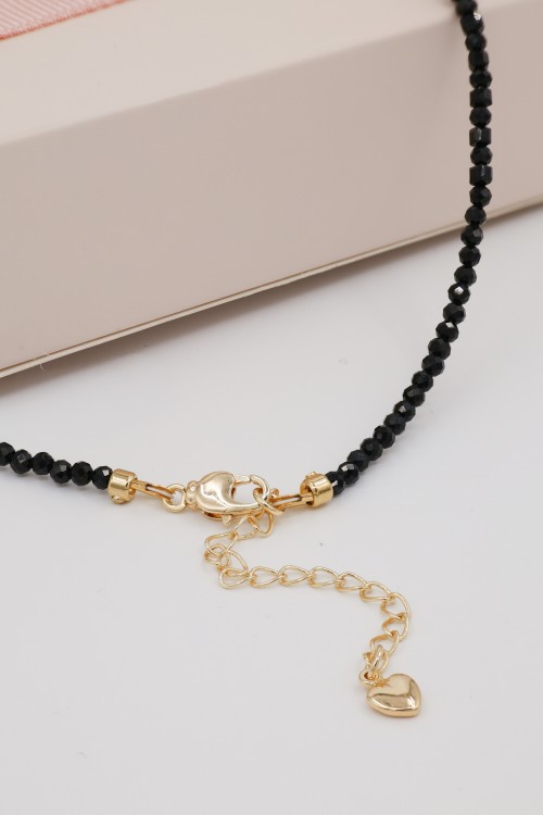 Spinal Zirkon Taşlı Kolye