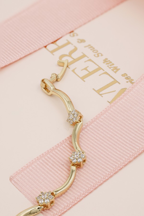 Xuping Çiçek Bileklik