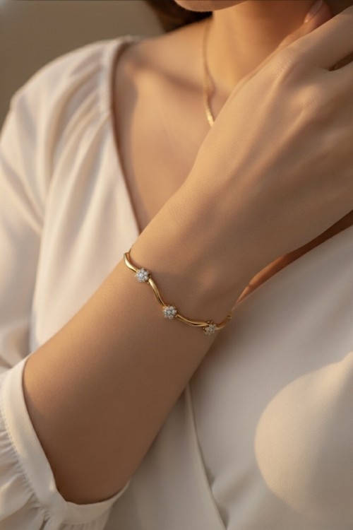 Xuping Çiçek Bileklik