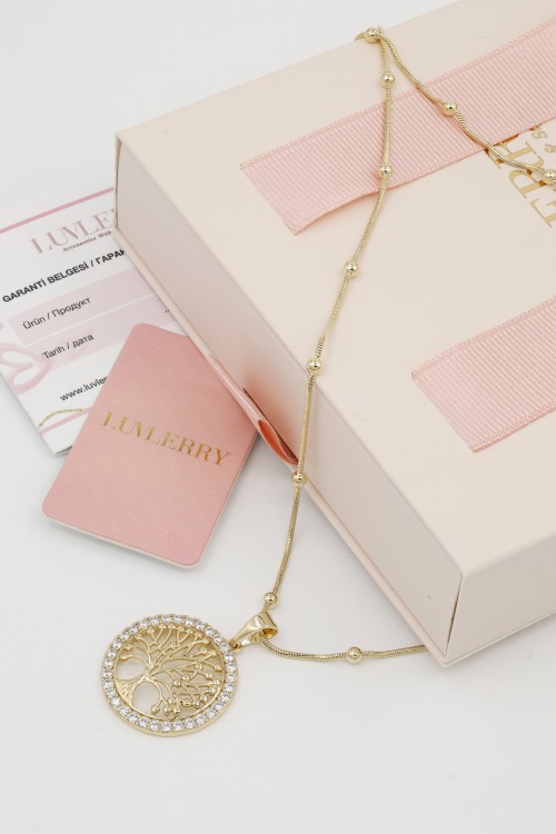 Xuping Hayat Ağacı Kolye