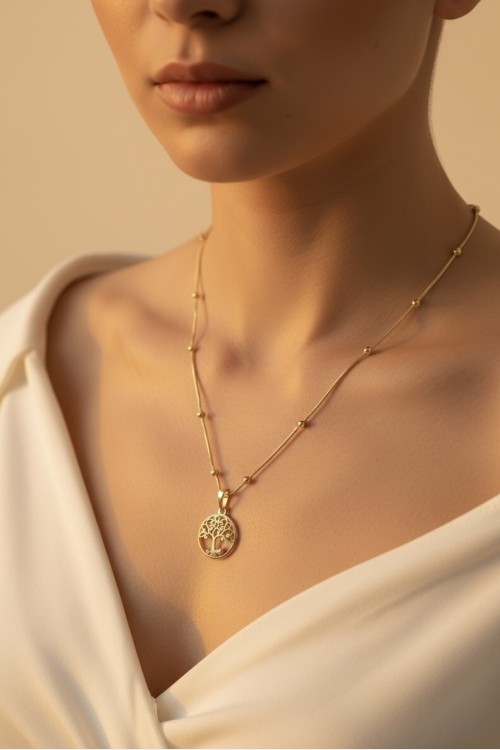 Xuping Hayat Ağacı Kolye