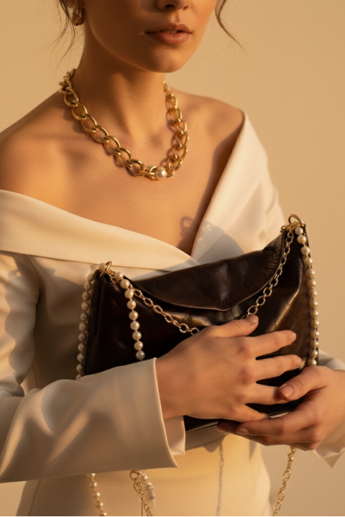 Zarif İnci Charm Askısı